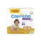 Fralda Shortinho Capricho G - Pack com 72 Unidades