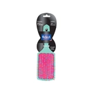 Escova de Cabelo Select Glitter Transparente Quadrada