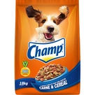 Ração para Cães sabor Carne e Cereais Champ 18kg