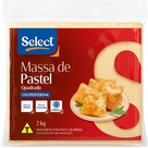 Massa para Pastel Quadrada Select Pacote 2KG