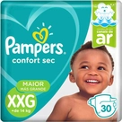 Fralda Confort Sec Pampers XXG 30un
