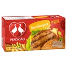 Hambúrguer de carne de frango e bovina Perdigão caixa 672g 12 unidades