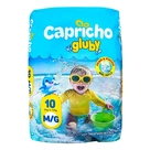 Fralda para Piscina Capricho Gluby Tamanho M - Pacote com 10 Unidades