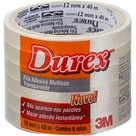 Fita Adesiva Durex 12mmx40m 6 unidades 3M