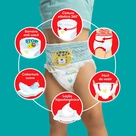 Fralda Pampers Pants Ajuste Total P 26 unidades