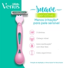 Aparelho Descartável para Depilar Simply3 Sensitive Gillette Venus Leve 4 Pague 3 Unidades