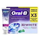 Creme Dental 3D White Brilliant Fresh Oral B Leve 3 Pague 2 Un 70g Cada