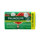Sabonete em Barra Hidratação Refrescante Melancia e Lichia Naturals Envoltório Palmolive 150g