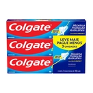 Creme Dental Colgate Máxima Proteção Anticáries 180g 3 unid com Desconto