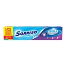 Creme dental Sorriso Tripla Limpeza Completa 140g Leve Mais Pague Menos