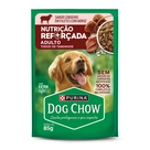 Ração Úmida DOG CHOW NUTRIÇÃO REFORÇADA para Cães Adultos Sabor Cordeiro em Filetes com Arroz 85g