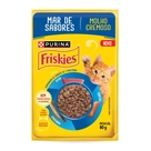 Ração Úmida PURINA FRISKIES MOLHO CREMOSO para Gatos Adultos Mar de Sabores 80g
