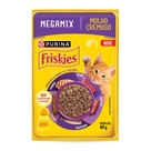 Ração Úmida PURINA FRISKIES MOLHO CREMOSO para Gatos Adultos Mega Mix 80g