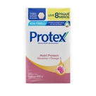 Sabonete em Barra Antibacteriano Protex Nutri Protect Ômega 3 8 un de 85g Promo Leve Mais Pague Menos