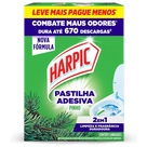 Pastilha Adesiva Sanitária Harpic Pinho Econômica - 5 Unidades