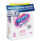 Tira Manchas Vanish em Pó Crystal White Oxi Action para roupas brancas refil econômico 1,2kg