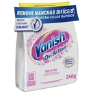 Tira Manchas em Pó para Roupas Brancas Crystal White Oxi Action Vanish 240g
