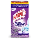 Pastilha Adesiva Sanitária Harpic Lavanda com 3 Unidades