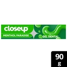 Closeup Creme Dental em Gel Menthol Paradise 90g