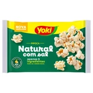 Pipoca para Micro-Ondas Natural com Sal Yoki Pacote 100g