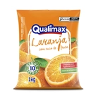 Refresco em Pó Sabor Laranja Qualimax 1kg