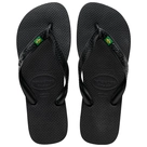Chinelo Havaianas Brasil Preta Tamanho 43-44