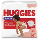 Fralda Huggies Pants Protetora Acolchoada Tam. M - 36 Unidades