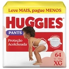 Fralda Huggies Pants Proteção Acolchoada XG - 24 Unidades