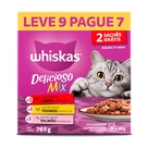 Ração para Gatos Whiskas Carne em Molho 85g