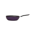 Wok Fundo Alumínio Brinox Roxo 24cm