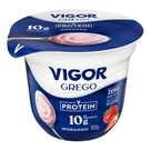 Iogurte Grego Vigor Light com Morango - 100g