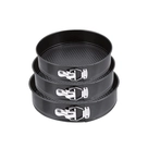 Kit de Formas para Bolo com Fundo Removível Vemax - 3 Unidades