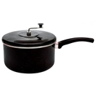 Pipoqueira Alumínio Mr. Cook Preta - 20 cm