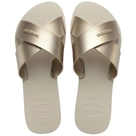 Chinelo Havaianas Aqua Metallic Bege - Tamanho 35-36