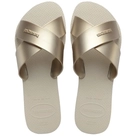 Chinelo Havaianas Aqua Metallic Bege - Tamanho 35-36