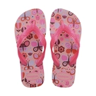 Chinelo Havaianas Kids Flores Manga Rosa - Tamanhos 27-28