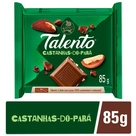 Chocolate ao Leite com Castanha-do-Pará Garoto Talento Pacote 85g