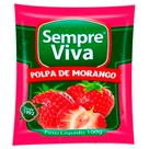 Polpa de Fruta Morango Sempre Viva 12X100g