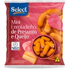 Mini Enroladinho de Presunto e Queijo Select 1kg