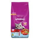 Ração para Gatos Castrados Adultos 1+ Carne Whiskas 2,7kg
