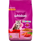 Alimento para Gatos Filhotes Sabor Carne e Leite Whiskas 900g
