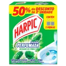 Detergente Sanitário Pedra Perfumada Bosque de Pinho Harpic 2 Unidades