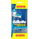 Aparelho Descartável para Barbear Cabeça Fixa Ultragrip Prestobarba2 Gillette 5 Unidades