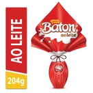 Ovo de Páscoa Baton Chocolate ao Leite 204g