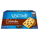 Colomba Pascal com Gotas de Chocolate Cobertura Açucarada Visconti 360g