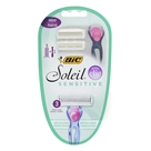 Aparelho para Depilar Recarregável + 5 Cargas Sensitive Soleil Clic Bic