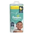 Fralda Descartável Infantil Confort Sec XXG Pampers 112 Unidades