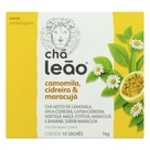 Chá Camomila, Cidreira & Maracujá Chá Leão Caixa 16g 10 Unidades
