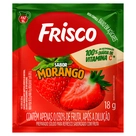 Refresco em Pó Sabor Morango Frisco 18g