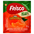 Refresco em Pó Sabor Tangerina Frisco 18g